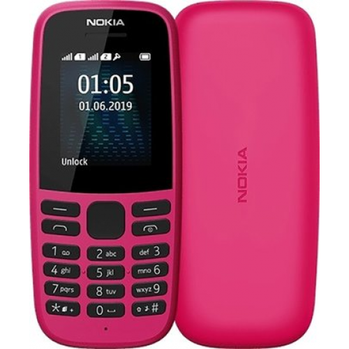 Телефон Nokia 105 (2019) TA-1174 (розовый)