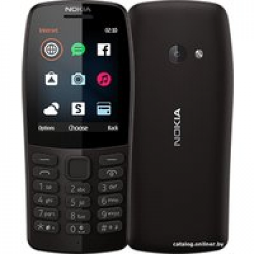 Телефон Nokia 210 (черный)