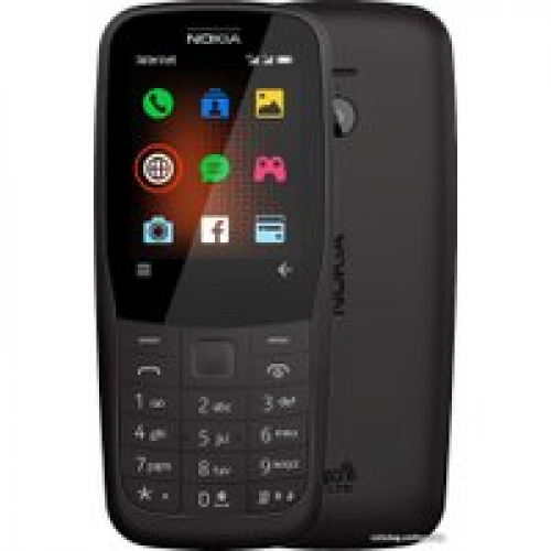 Телефон Nokia 220 4G (черный)