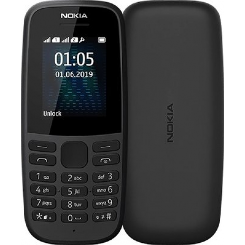 Телефон Nokia 105 (2019) TA-1174 (черный)