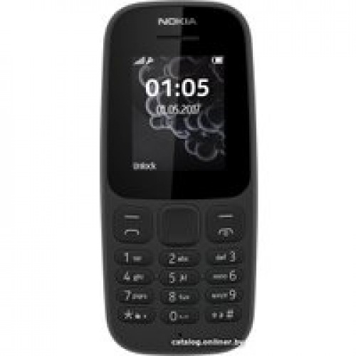 Телефон Nokia 105 (2019) TA-1174 (черный)