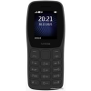 Телефон Nokia 105 (2022) Dual SIM TA-1416 (черный, без З/У)