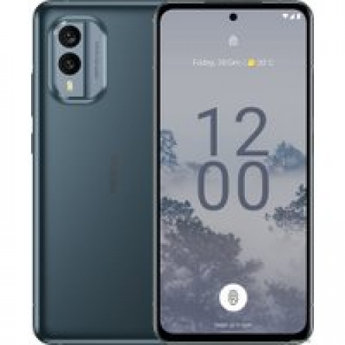 Телефон Nokia X30 8GB/256GB (облачно-синий)