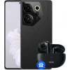 Телефон Tecno Camon 20 Premier 5G 8GB/512GB + Tecno TWS Earphone BD03 (черный небосвод)