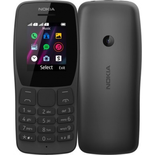 Телефон Nokia 110 (2019) (черный)