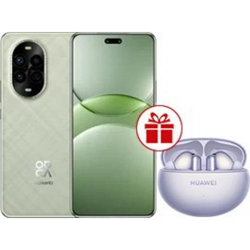 Телефон Huawei nova 13 Pro MIS-LX9 12GB/256GB (дымчатый зеленый) + наушники Huawei FreeBuds 6i по акции