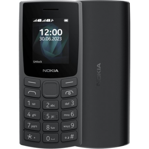 Телефон Nokia 105 (2023) Dual SIM TA-1557 (черный)