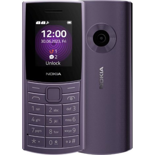 Телефон Nokia 110 4G Dual SIM (фиолетовый)