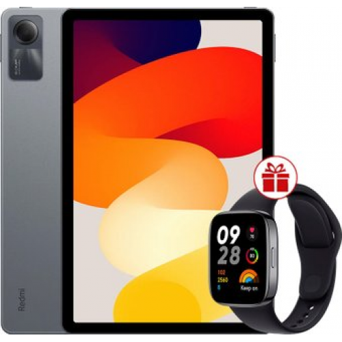Планшет Xiaomi Redmi Pad SE 8GB/256GB международная версия (графитовый серый) + умные часы Xiaomi Redmi Watch 3 (черный) по акции