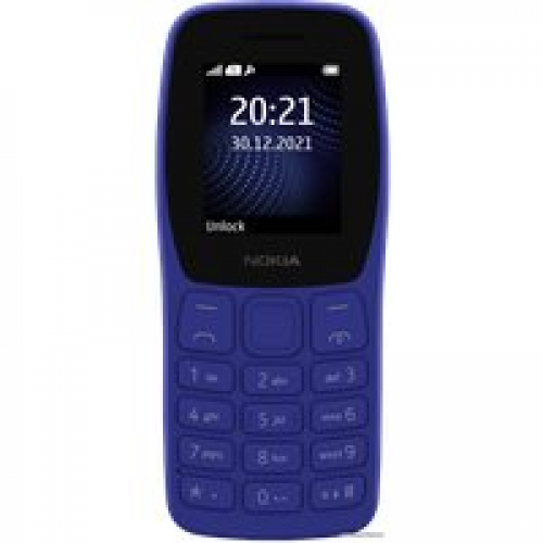 Телефон Nokia 105 (2022) TA-1428 Dual SIM (синий)