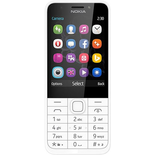 Телефон Nokia 230 Dual SIM Silver