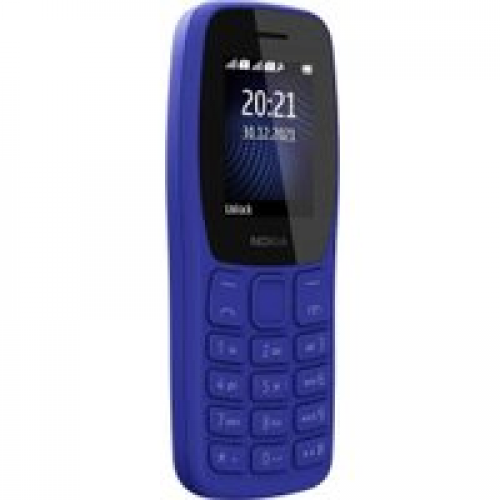 Телефон Nokia 105 (2022) Dual SIM TA-1416 (синий, без З/У)