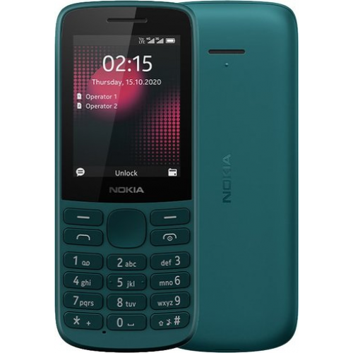 Телефон Nokia 215 4G TA-1272 (бирюзовый)