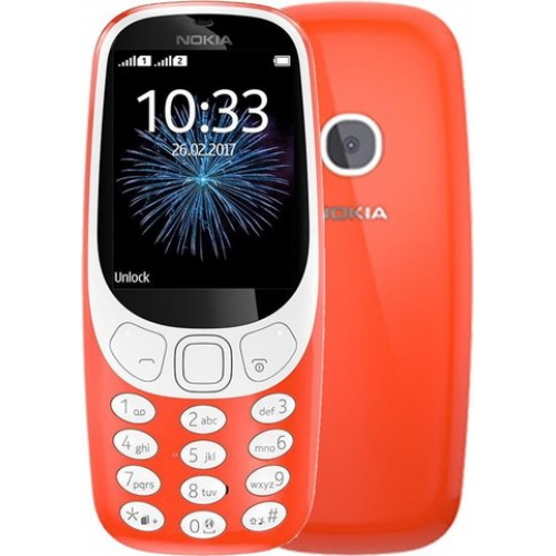 Телефон Nokia 3310 Dual SIM (красный)