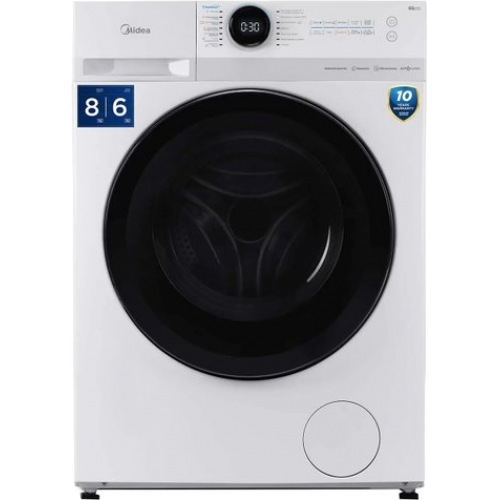 Стирально-сушильная машина Midea Lunar MF200D80WBS/W-RU