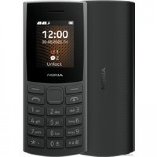 Телефон Nokia 106 (2023) Dual SIM TA-1564 (угольный)