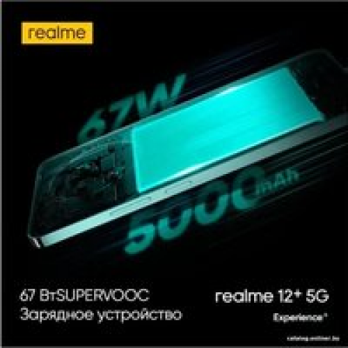 Телефон Realme 12+ 12GB/256GB международная версия (зеленый малахит)