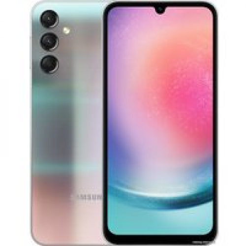 Телефон Samsung Galaxy A24 SM-A245F/DSN 6GB/128GB (серебристый)