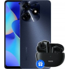 Телефон Tecno Spark 10 Pro 8GB/256GB + Tecno TWS Earphone BD03 (звездный черный)