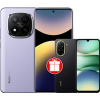 Телефон Xiaomi Redmi Note 14 Pro+ 5G 12GB/512GB международная версия (фиолетовый) + Xiaomi Redmi A5 3GB/64GB (полуночный черный) по акции