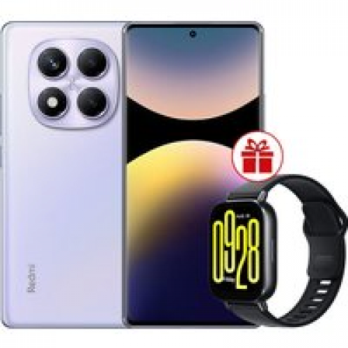 Телефон Xiaomi Redmi Note 14 Pro 8GB/256GB международная версия (фиолетовый) + умные часы Xiaomi Redmi Watch 5 Active (черный) по акции