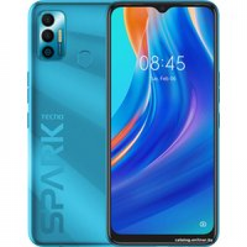 Телефон Tecno Spark 7 4GB/128GB (голубой)