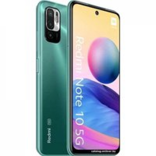 Телефон Xiaomi Redmi Note 10 5G 6GB/128GB без NFC (зеленая аврора)