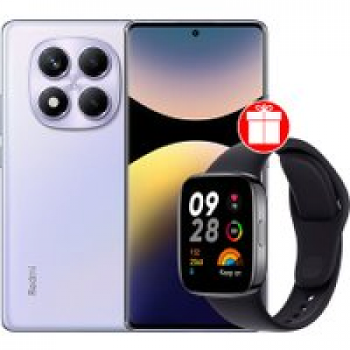 Телефон Xiaomi Redmi Note 14 Pro 12GB/512GB международная версия (фиолетовый) + умные часы Xiaomi Redmi Watch 3 (черный) по акции