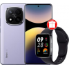 Телефон Xiaomi Redmi Note 14 Pro+ 5G 8GB/256GB международная версия (фиолетовый) + умные часы Xiaomi Redmi Watch 3 Active (черный) по акции