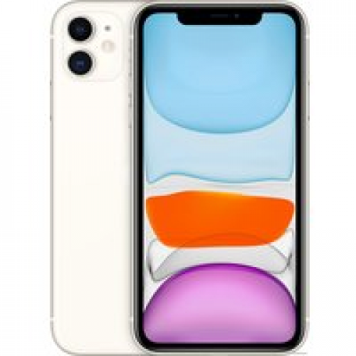 Телефон Apple iPhone 11 64GB Dual SIM (белый)