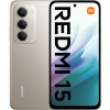 Телефон Xiaomi Redmi 15 4G 8GB/256GB международная версия (титановый) + наушники Xiaomi Redmi Buds 6 Active M2344E1 (белый) по акции