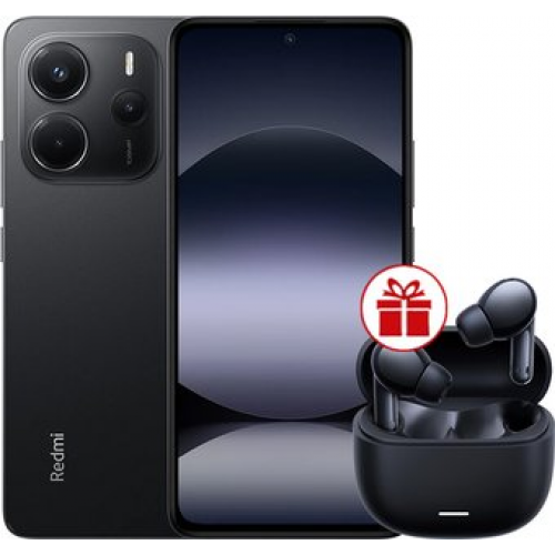Телефон Xiaomi Redmi Note 14 8GB/256GB международная версия (черный) + наушники Xiaomi Redmi Buds 6 Lite (черный) по акции