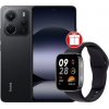 Телефон Xiaomi Redmi Note 14 8GB/256GB международная версия (черный) + умные часы Xiaomi Redmi Watch 3 (черный) по акции