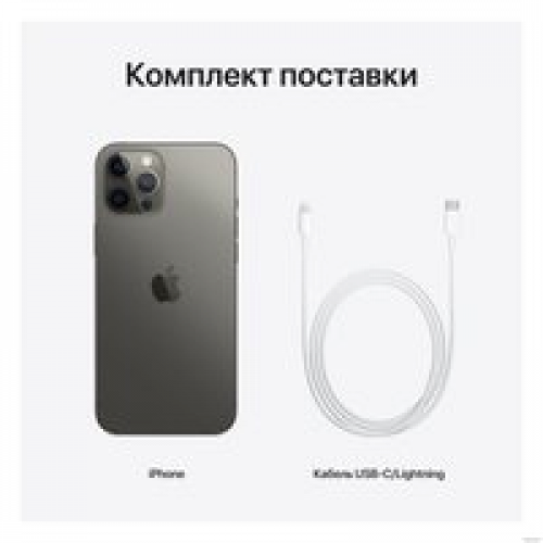 Телефон Apple iPhone 12 Pro Max Dual SIM 256GB (графитовый)