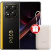 Телефон POCO X7 8GB/256GB международная версия (черный) + пауэрбанк Xiaomi Power Bank P15ZM 10000mAh (бежевый) по акции