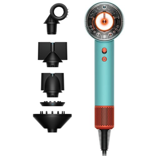 Фен Dyson HD16 Supersonic Nural Straight+Wavy (с переходником на евровилку, керамическая патина/топаз)