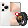 Телефон Huawei Pura 80 Pro LMR-LX9 12GB/512GB (белый) + умные часы Huawei Watch GT 5 по акции