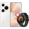 Телефон Huawei Pura 80 Pro LMR-LX9 12GB/512GB (белый) + умные часы Huawei Watch GT 5 по акции