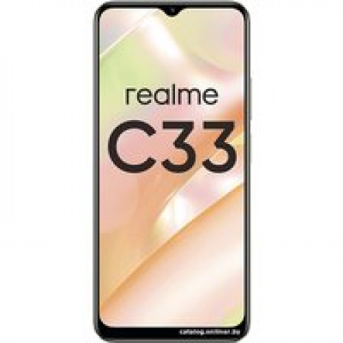 Телефон Realme C33 RMX3624 3GB/32GB международная версия (золотистый)