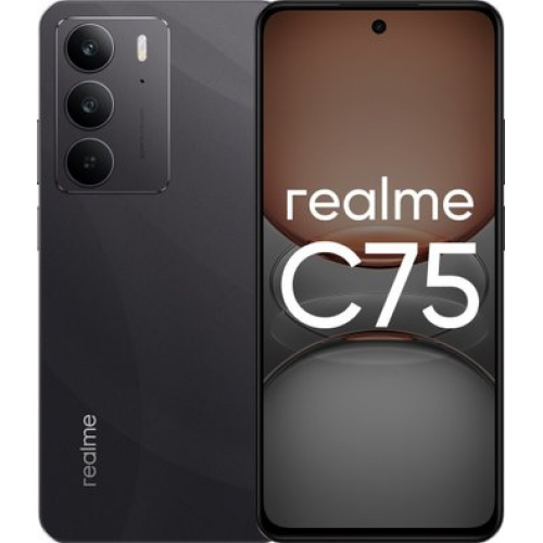 Телефон Realme C75 RMX3941 8GB/128GB (черный)