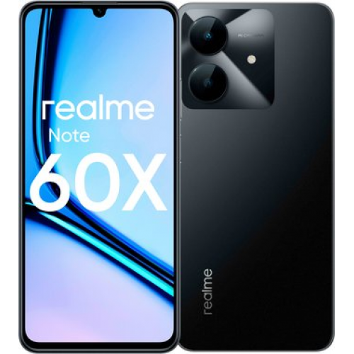 Телефон Realme Note 60x RMX3938 4GB/128GB (черный)