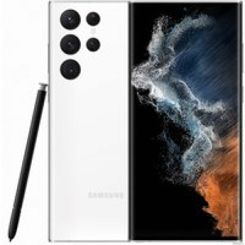 Телефон Samsung Galaxy S22 Ultra 5G SM-S908U1 12GB/256GB (белый фантом)