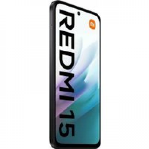 Телефон Xiaomi Redmi 15 4G 6GB/128GB международная версия (черный) + наушники Xiaomi Redmi Buds 6 Active M2344E1 (белый) по акции