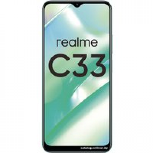 Телефон Realme C33 RMX3624 4GB/64GB международная версия (голубой)