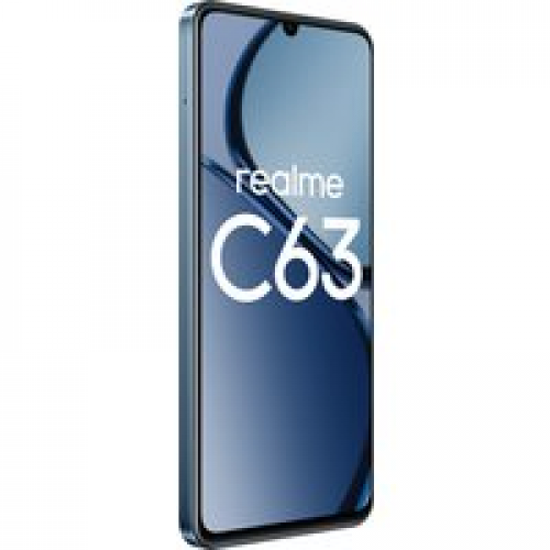 Телефон Realme C63 RMX3939 8GB/128GB международная версия (кожаный синий)