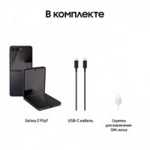 Телефон Samsung Galaxy Z Flip7 SM-F766B 12GB/512GB (черный)