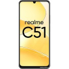 Телефон Realme C51 RMX3830 4GB/128GB (угольно-черный)