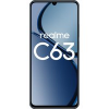 Телефон Realme C63 RMX3939 8GB/256GB международная версия (кожаный синий)