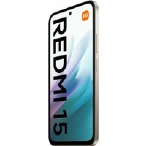 Телефон Xiaomi Redmi 15 4G 6GB/128GB международная версия (титановый) + наушники Xiaomi Redmi Buds 6 Active M2344E1 (белый) по акции