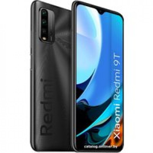 Телефон Xiaomi Redmi 9T 4GB/128GB (угольно-серый)